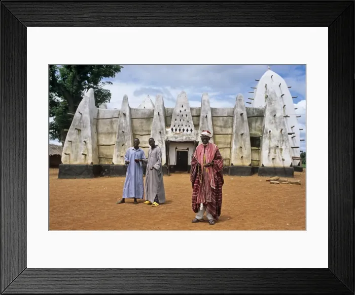Framed Print : Ghana, Northern Region, Larabanga Framed Print : Ghana, Northern Region, Larabanga
