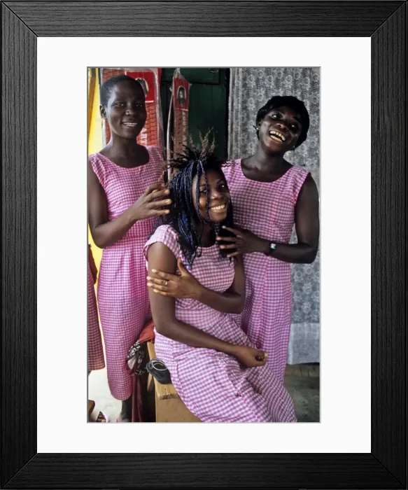 Framed Print : Ghana, Volta Region, Dzemeni Framed Print : Ghana, Volta Region, Dzemeni