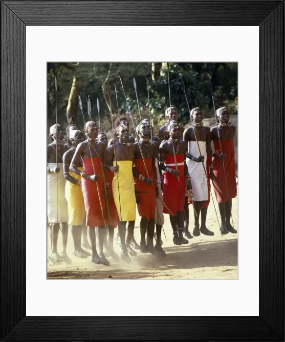 Framed Print : Samburu warriors Framed Print : Samburu warriors