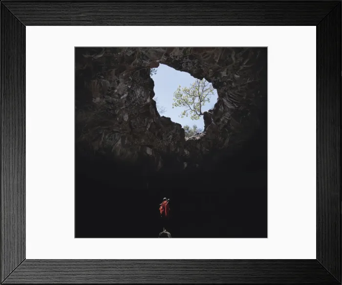 Framed Print : An extensive network of huge caves and tunnels honeycombs Framed Print : An extensive network of huge caves and tunnels honeycombs