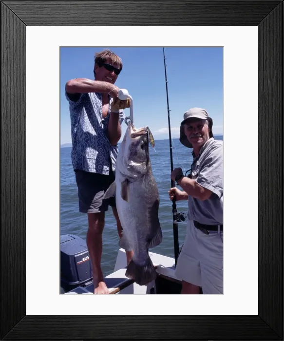 Framed Print : Fishing guide Framed Print : Fishing guide