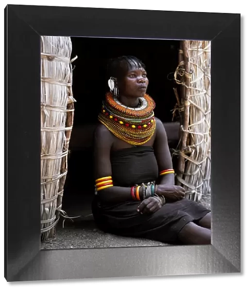 A Turkana woman