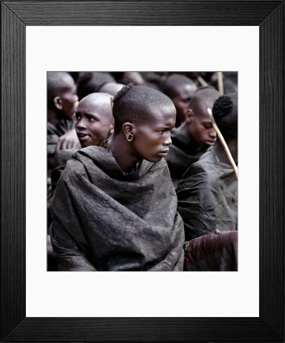 Framed Print : In the weeks leading up to their circumcision Framed Print : In the weeks leading up to their circumcision
