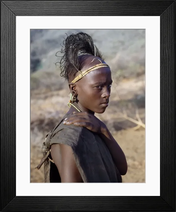 Framed Print : Kenya, South Horr, Kurungu Framed Print : Kenya, South Horr, Kurungu