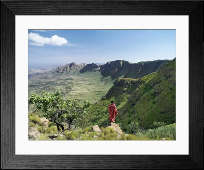Framed Print : A magnificent view from the eastern scarp of Africa s Framed Print : A magnificent view from the eastern scarp of Africa s