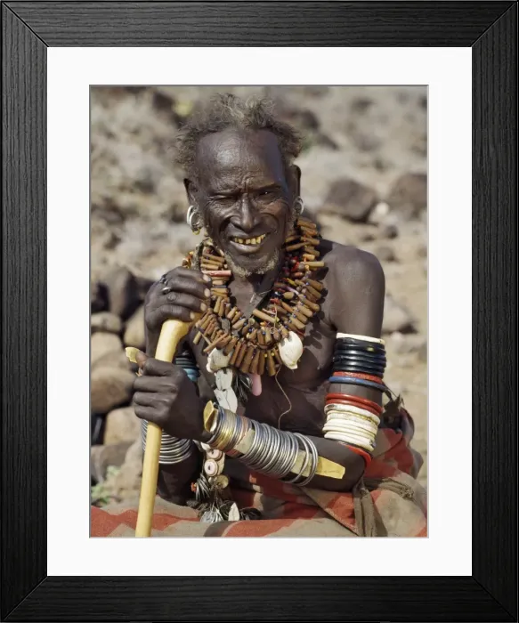 Framed Print : Kenya, Rift Valley Province, Tum