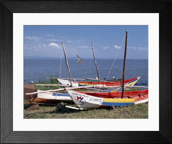 Framed Print : Kenya, Nyanza, Kisumu