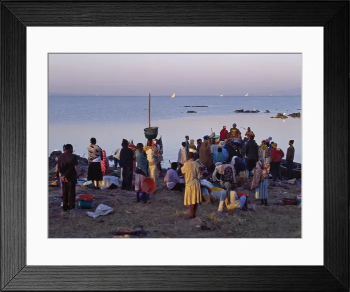 Framed Print : Kenya, Nyanza, Kisumu