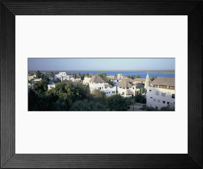 Framed Print : Shela resort, Lamu, Kenya