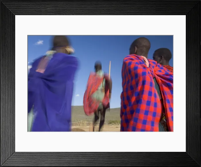 Framed Print : Masai tribe Framed Print : Masai tribe