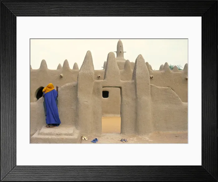 Framed Print : Mosque at Sennissa Framed Print : Mosque at Sennissa