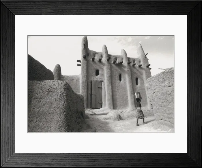 Framed Print : Mud building Framed Print : Mud building
