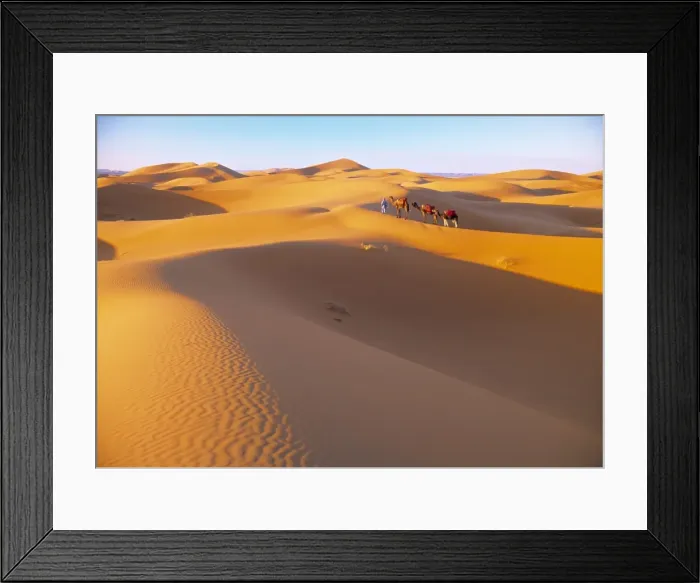 Framed Print : Sahara Desert, Morocco