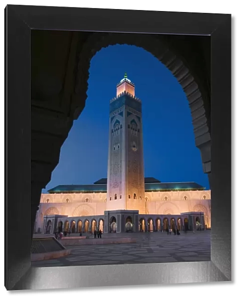 Hassan II Mosque, Casablanca:, Morocco