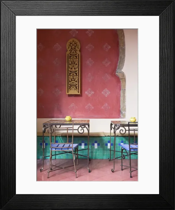 Framed Print : Cafe Maure Framed Print : Cafe Maure