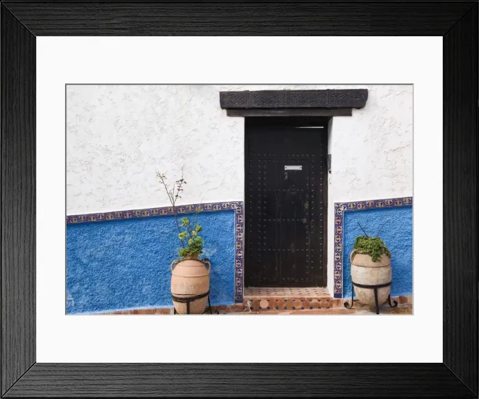 Framed Print : Kasbah des Oudaias, Rabat, Morocco Framed Print : Kasbah des Oudaias, Rabat, Morocco