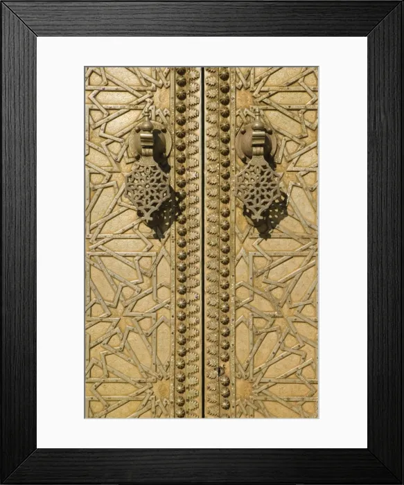 Framed Print : Royal Palace, Fes-Jdid (Royal Fes), Fes, Morocco Framed Print : Royal Palace, Fes-Jdid (Royal Fes), Fes, Morocco