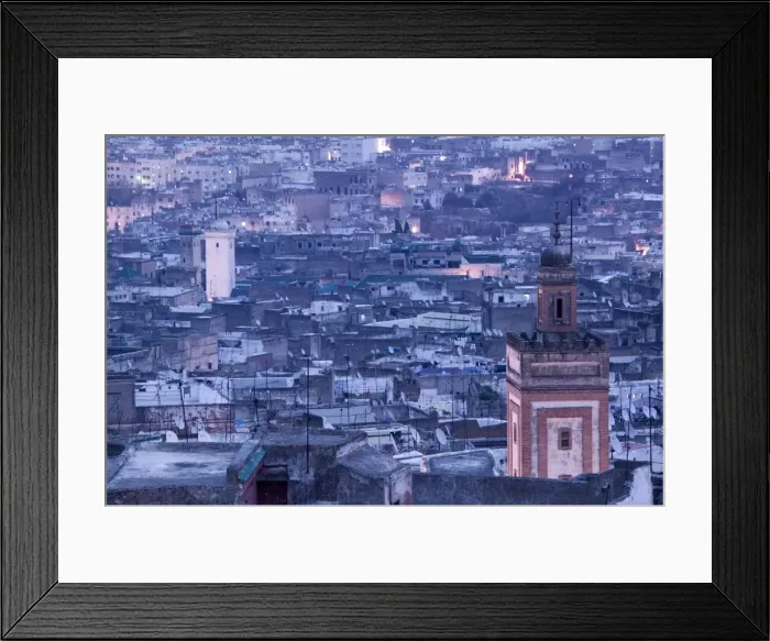 Framed Print : Fes El-Bali (Old Fes), Fes, Morocco