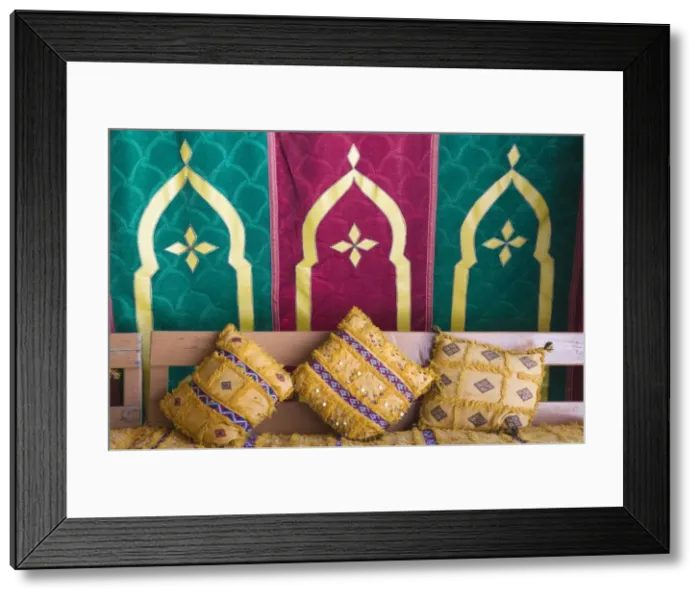 Framed Print : Moroccan Dinner Tent