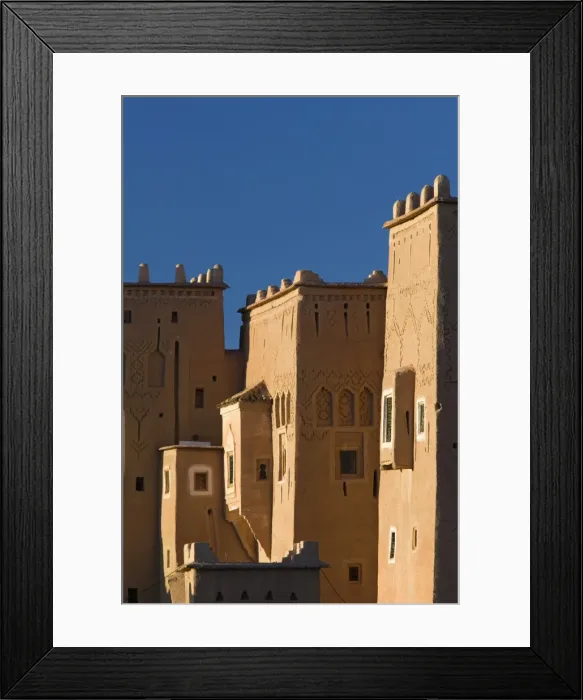 Framed Print : Taourirt Kasbah / Old Glaoui Tribe Building Framed Print : Taourirt Kasbah / Old Glaoui Tribe Building