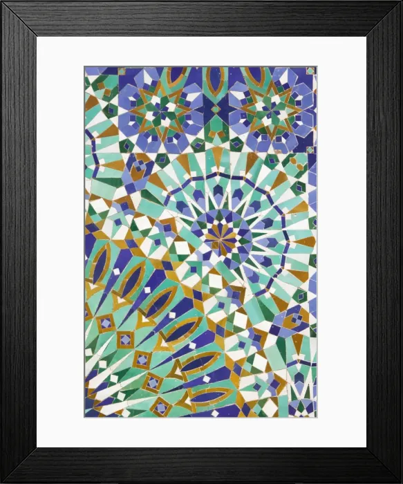 Framed Print : Tile detail Framed Print : Tile detail