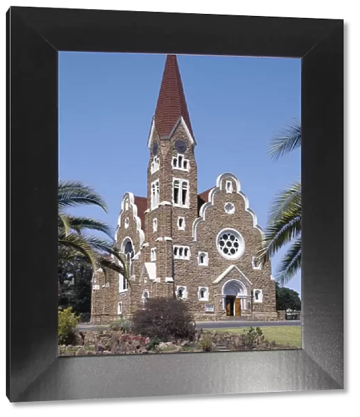 The Lutheran Christuskirche is one of Windhoek s