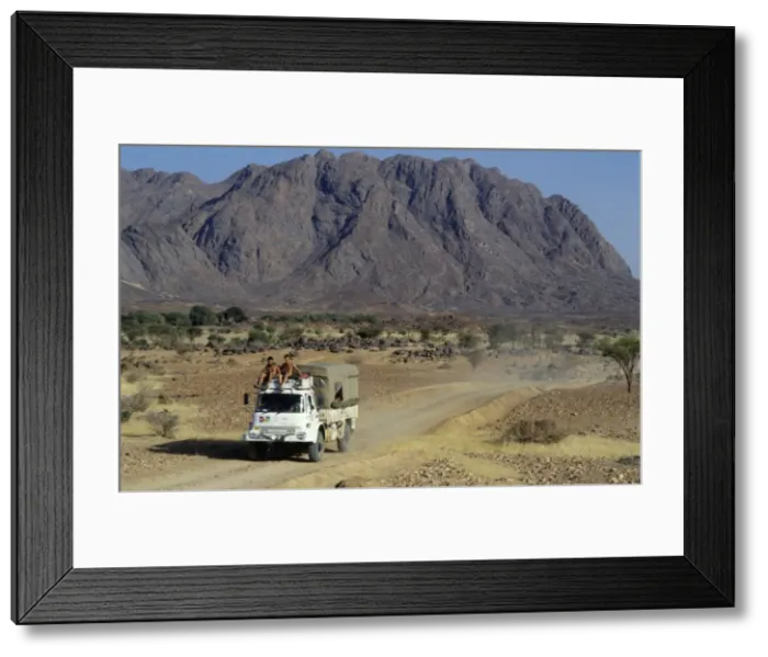 Framed Print : Scenery on the fringe of the Air Mountains Framed Print : Scenery on the fringe of the Air Mountains