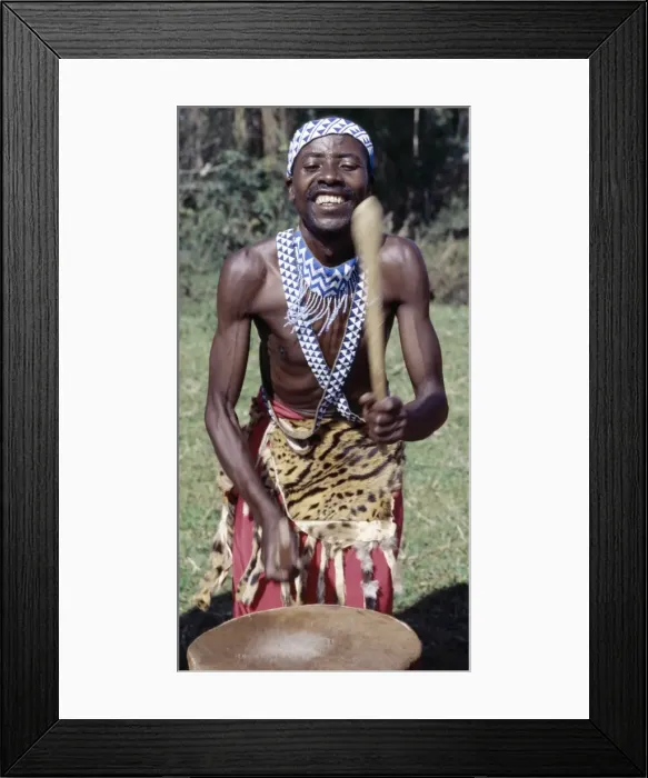 Framed Print : Intore drummers perform at Butare Framed Print : Intore drummers perform at Butare
