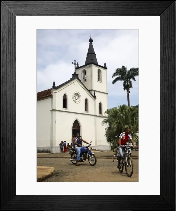 Framed Print : The church of Santa Antonio Framed Print : The church of Santa Antonio