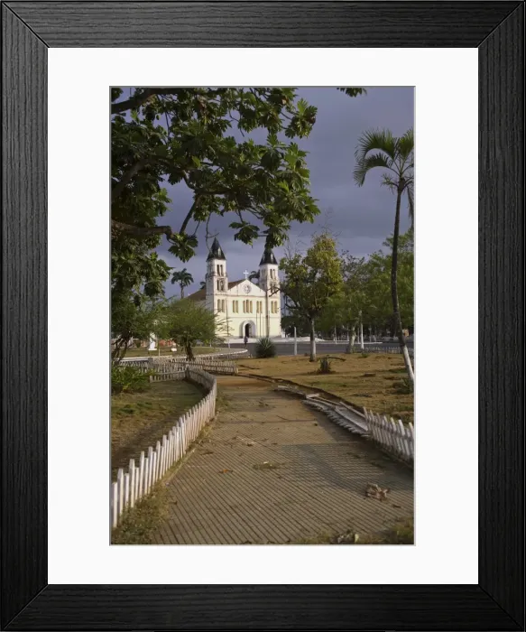 Framed Print : Se Cathedral in the city of Sao Tome
