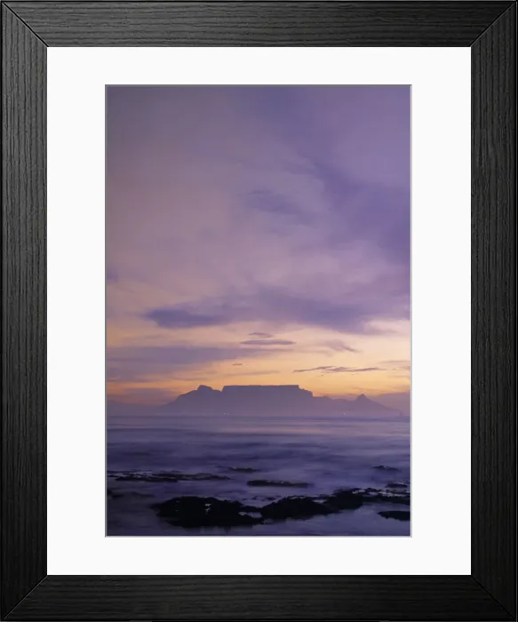 Framed Print : Table Mountain & Cape Town fr Framed Print : Table Mountain & Cape Town fr