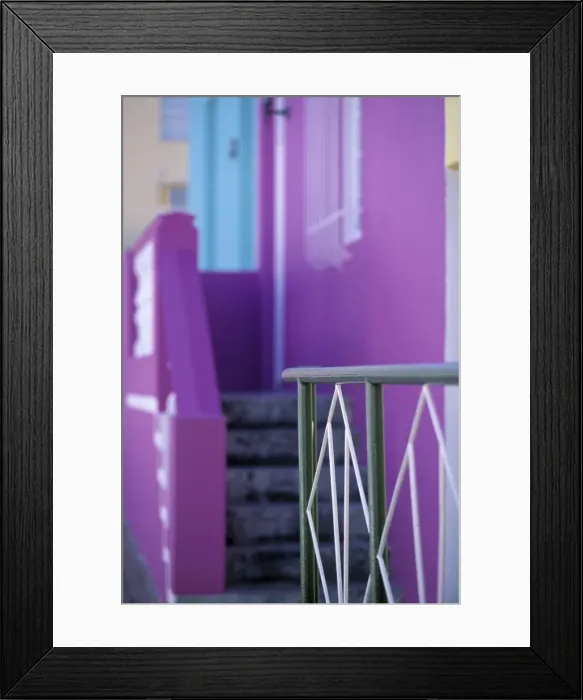 Framed Print : Chiappini Street, St Framed Print : Chiappini Street, St
