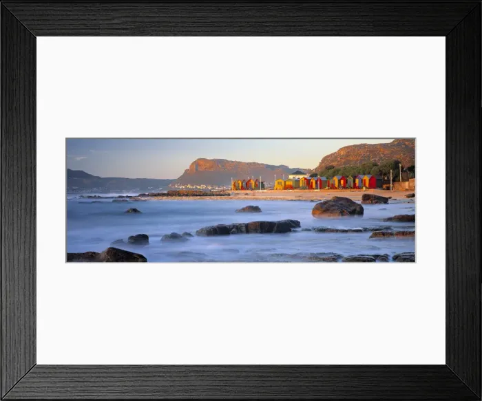 Framed Print : Panorama of Muizenburg