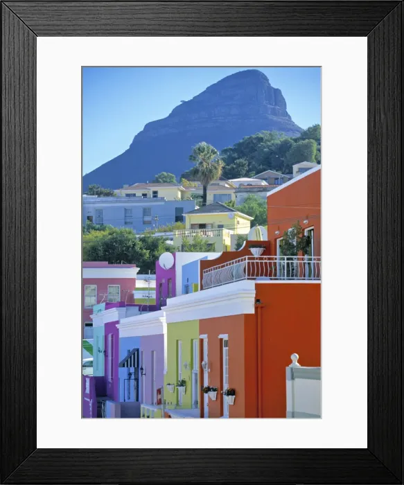 Framed Print : Bo-Kaap, Cape Town Framed Print : Bo-Kaap, Cape Town