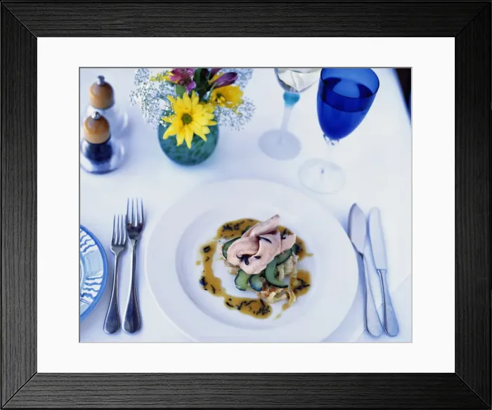 Framed Print : Food, Le Quartier Francais Framed Print : Food, Le Quartier Francais