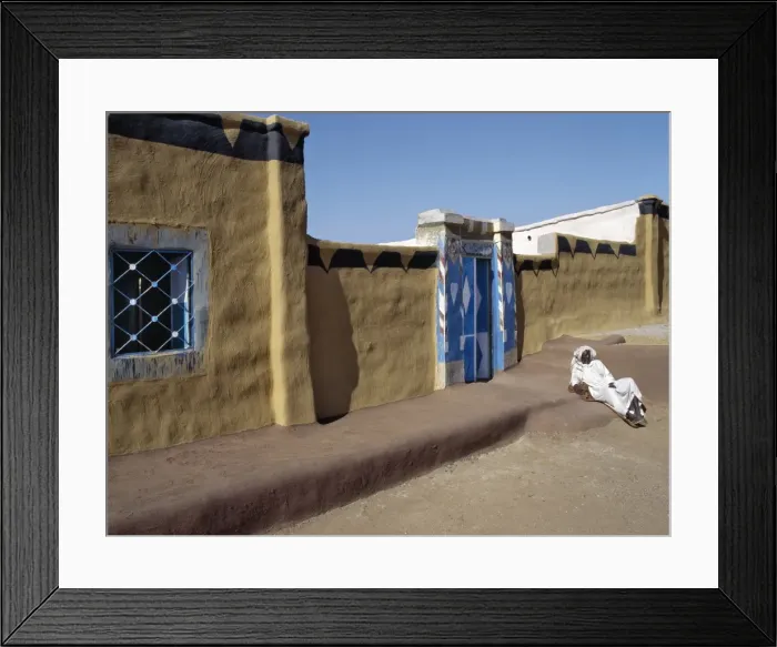 Framed Print : Traditional Nubian architecture Framed Print : Traditional Nubian architecture