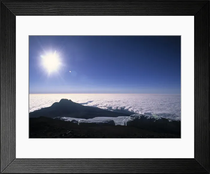 Framed Print : Mawenzi peak Framed Print : Mawenzi peak