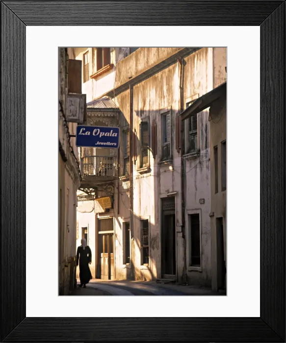Framed Print : Stone Town Framed Print : Stone Town