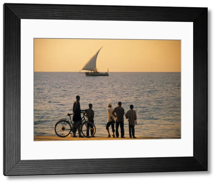 Framed Print : Dhow, Zanzibar Framed Print : Dhow, Zanzibar
