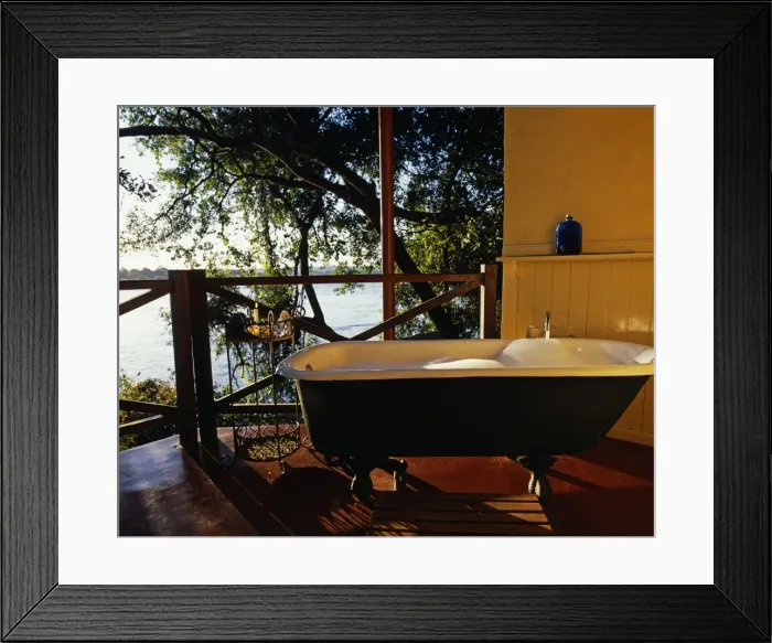 Framed Print : Zambia, Livingstone, The River Club