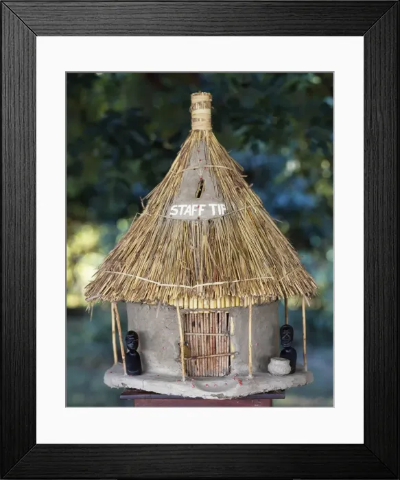 Framed Print : staff tip box Framed Print : staff tip box