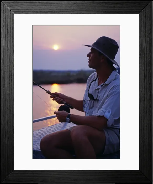 Framed Print : Zambia, Lower Zambezi National Park Framed Print : Zambia, Lower Zambezi National Park