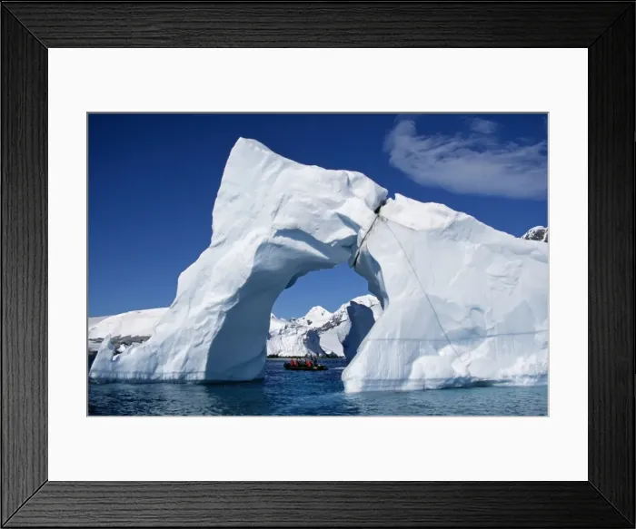 Framed Print : Antarctica, Grandidier Channel Framed Print : Antarctica, Grandidier Channel