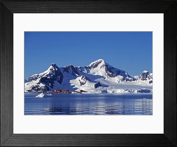Framed Print : Antarctica, Antarctic Peninsula, Paradise Harbour Framed Print : Antarctica, Antarctic Peninsula, Paradise Harbour