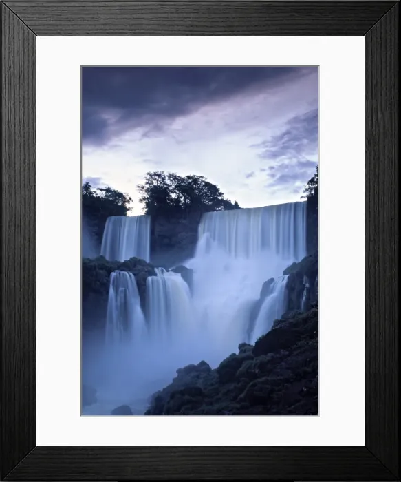 Framed Print : Iguacu Falls Waterfall Framed Print : Iguacu Falls Waterfall