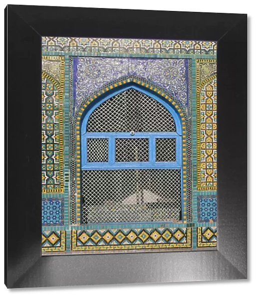Afghanistan, Mazar-I-Sharif, Shrine of Hazrat Ali, Window