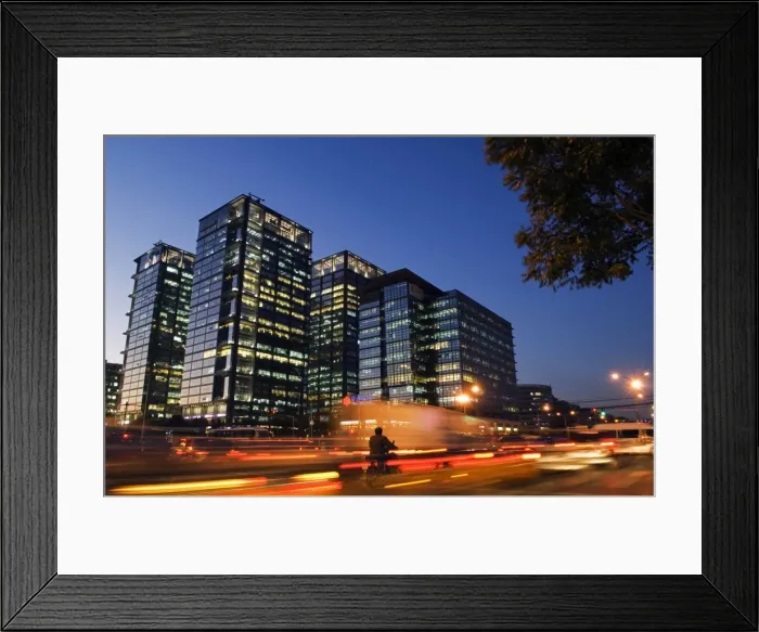 Framed Print : China, Beijing, Haidian district Framed Print : China, Beijing, Haidian district