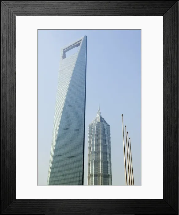 Framed Print : China, Shanghai, Pudong New Area Framed Print : China, Shanghai, Pudong New Area