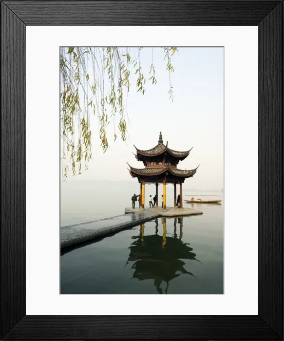 Framed Print : China, Zhejiang Province, Hangzhou Framed Print : China, Zhejiang Province, Hangzhou