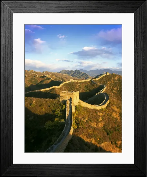 Framed Print : Jinshanling section, Great Wall of China, near Beijing, China Framed Print : Jinshanling section, Great Wall of China, near Beijing, China